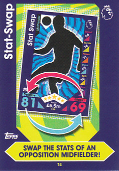 Stat-Swap 2016/17 Topps Match Attax Tactic Card #T04